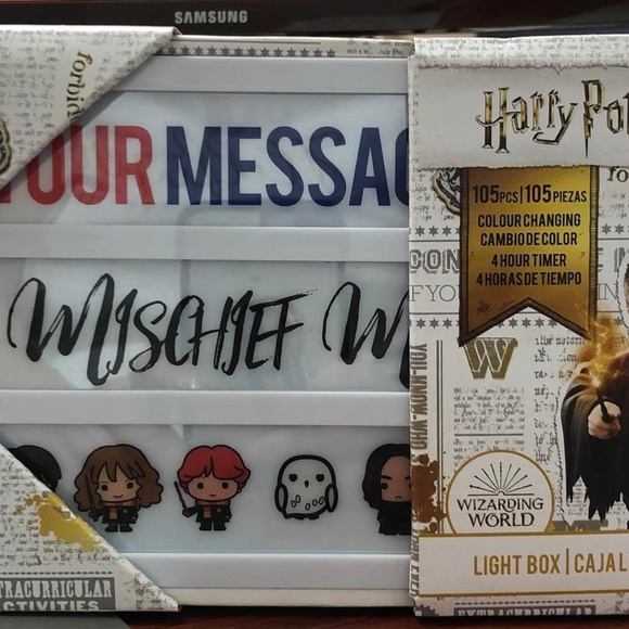 Harry Potter Charms Your Message Here Lightbox - Picture 1 of 1